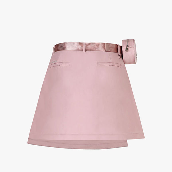 MEMORY SKIRT WITH MINI BAG(PINK CHORAL)