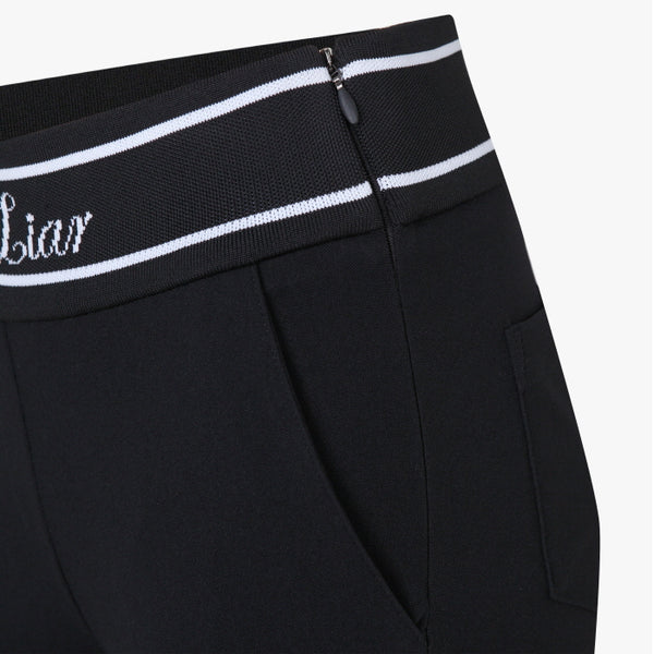 String Stretch Pants(BLACK)