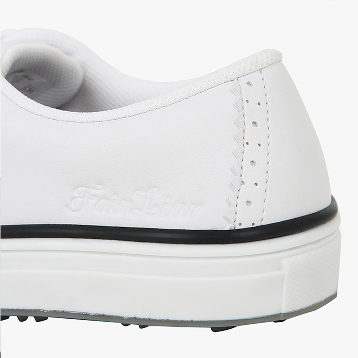 PEARL GILT GOLF SHOES(WHITE) – FAIRLIAR