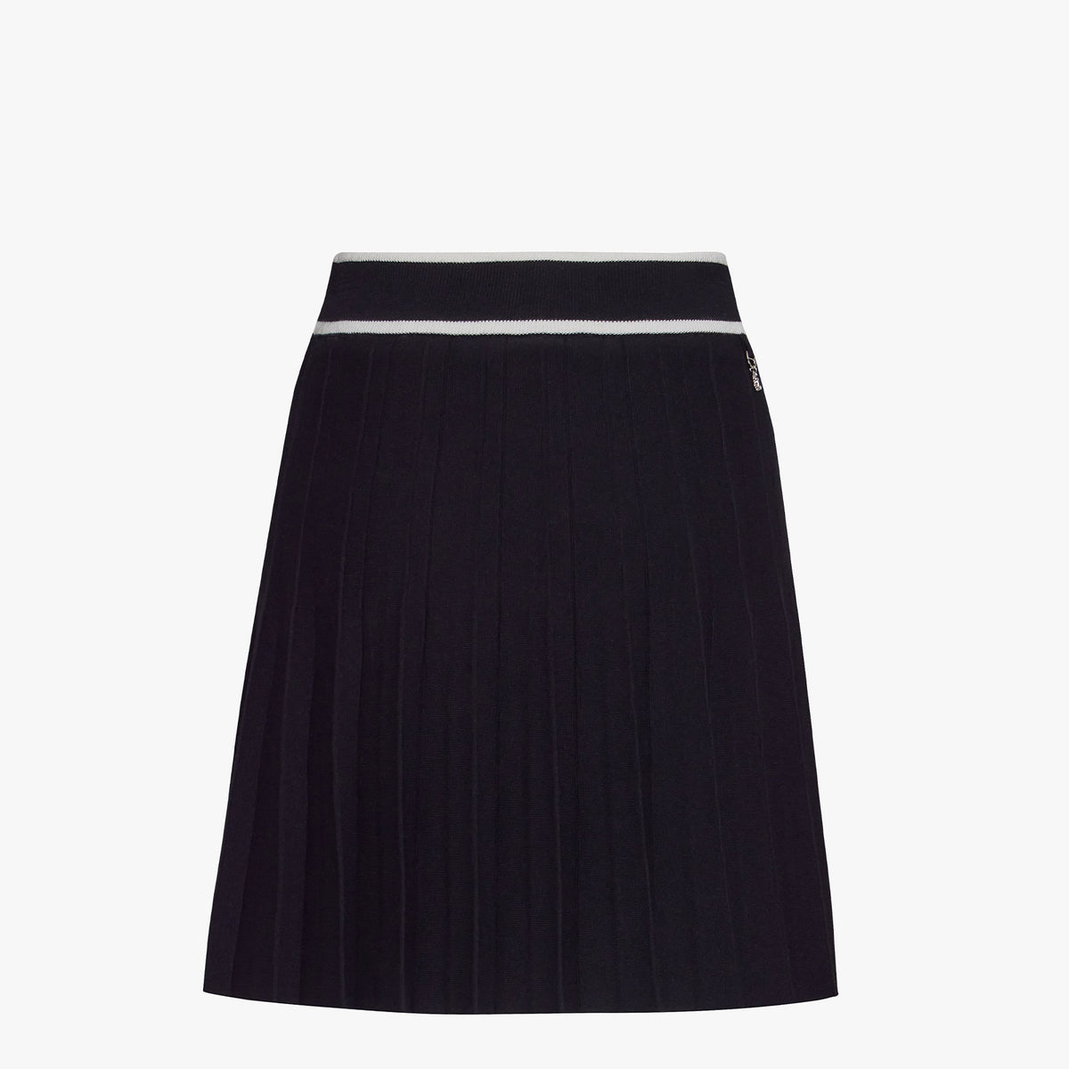 PLEATED KNIT SKIRT(BLACK) – FAIRLIAR