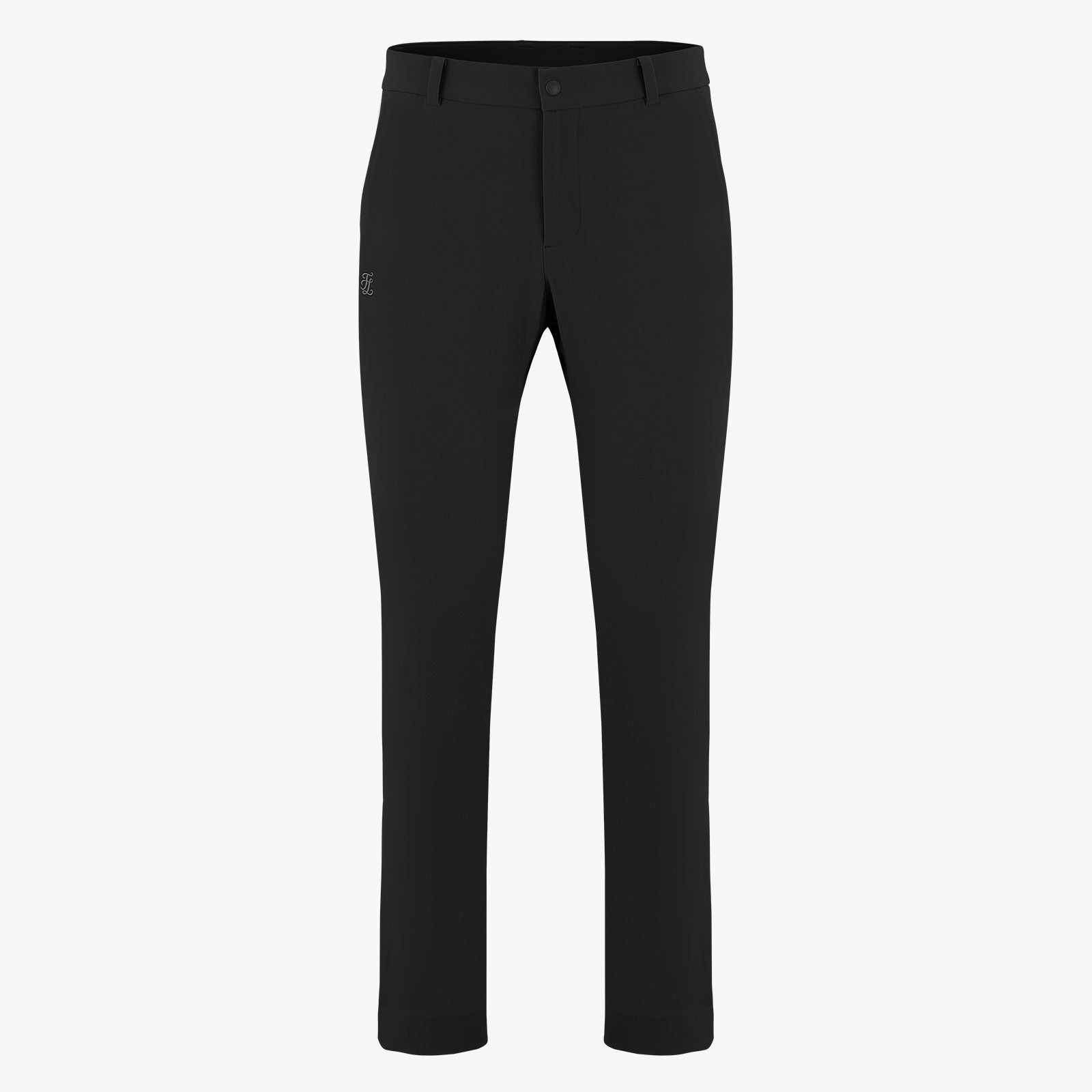 MEN'S STRAIGHT-FIT PANTS(BLACK)