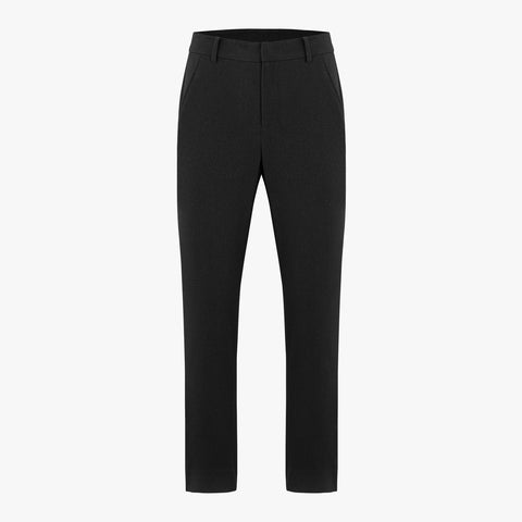 MEN'S TAPERED-FIT PANTS(BLACK)