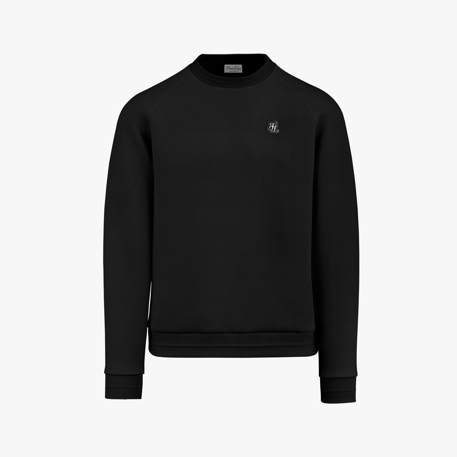 MEN'S BASIC SWEATSHIRT(BLACK)