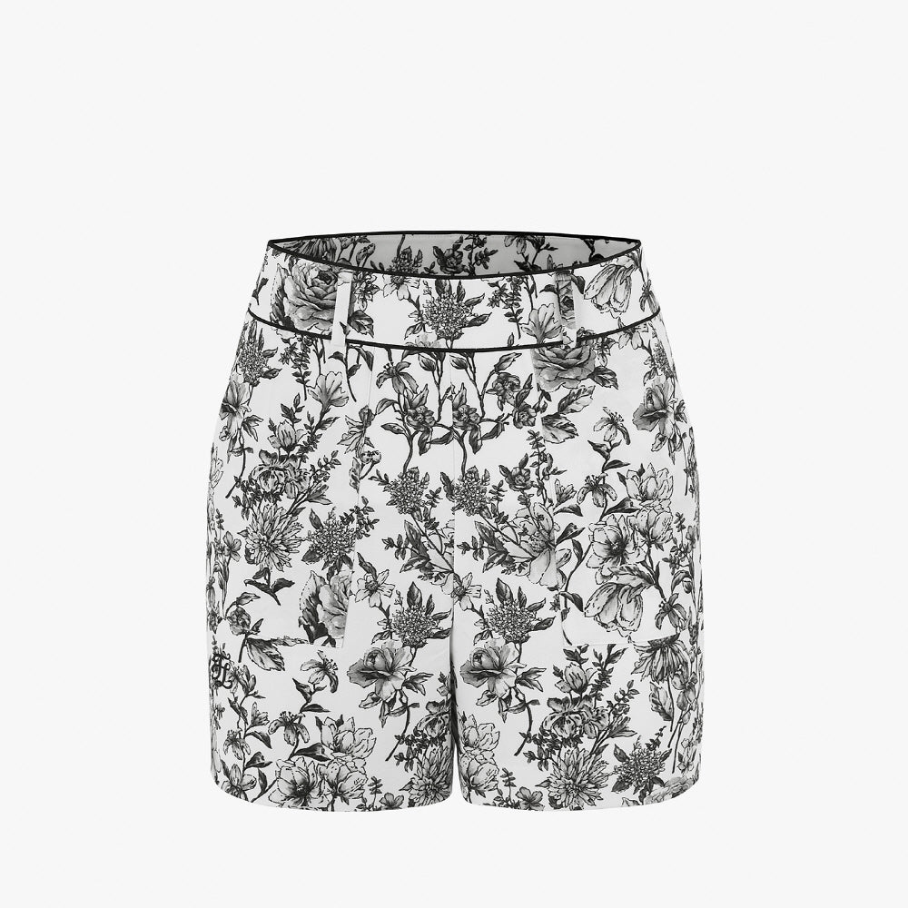 GARDEN SHORTS(WHITE)