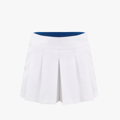 WIDE PLEATS SHORTS(WHITE)