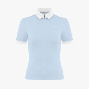 PETIT COLLAR T-SHIRT(CERAMICS BLUE)