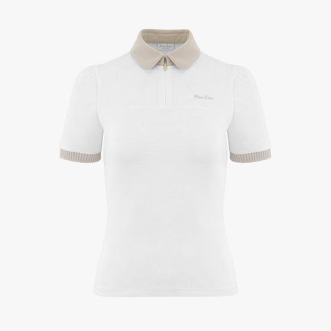 PETIT COLLAR T-SHIRT(WHITE)