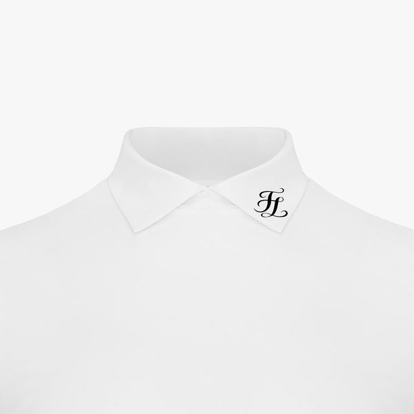 COLLAR LAYERED T-SHIRT(WHITE)